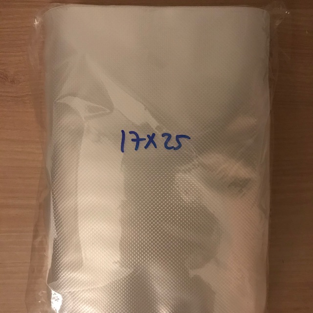 Plastik vacum vakum embos 17x25