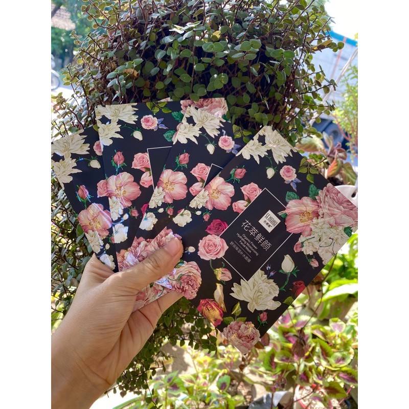 READY SENANA ORGANIC FLOWER MASK SENANA FACIAL MASK