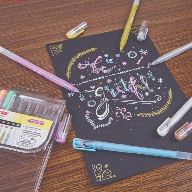 

Pendrawing- Diskon Hari Ini Joyko Gpc-299 Pulpen Pastel Color Gel Pen 10 Warna -Drawing-Pen.