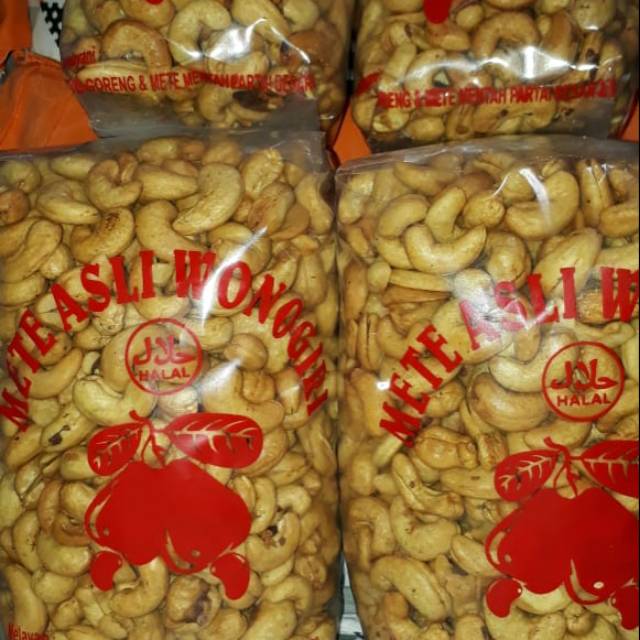 

Kacang mete premium goreng 1 kilo