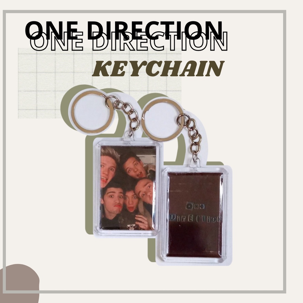 One Direction Keychain Gantungan Kunci