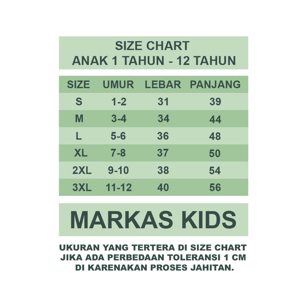 kaos anak laki laki 1-12 tahun kaos  unisex kaos murah cod