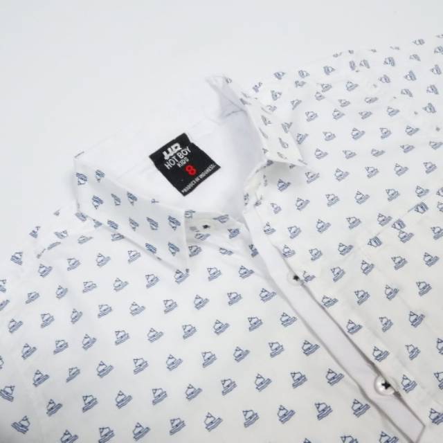 

Dancus - Kemeja Anak Casual Motif Printing Tangan Pendek Size 4 - 14 (RK054.2)B
