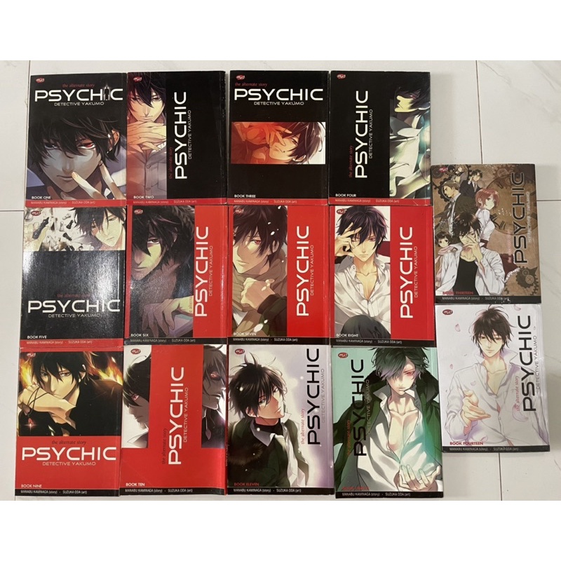 komik psychic detective yakumo alternate story 1-14 set tamat