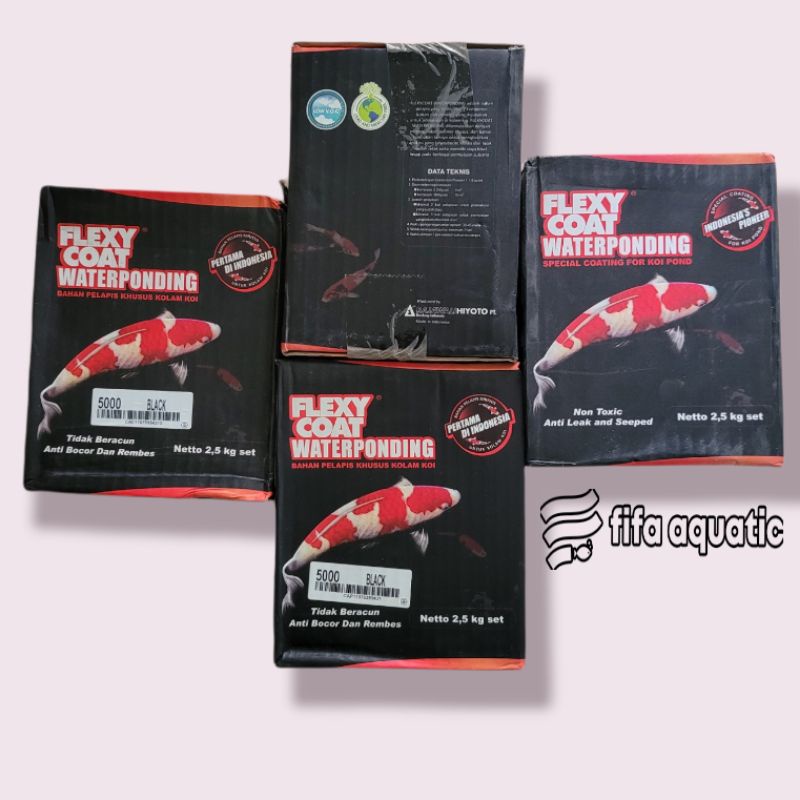 Flexy Coat waterponding cat kolam koi 2.5kg