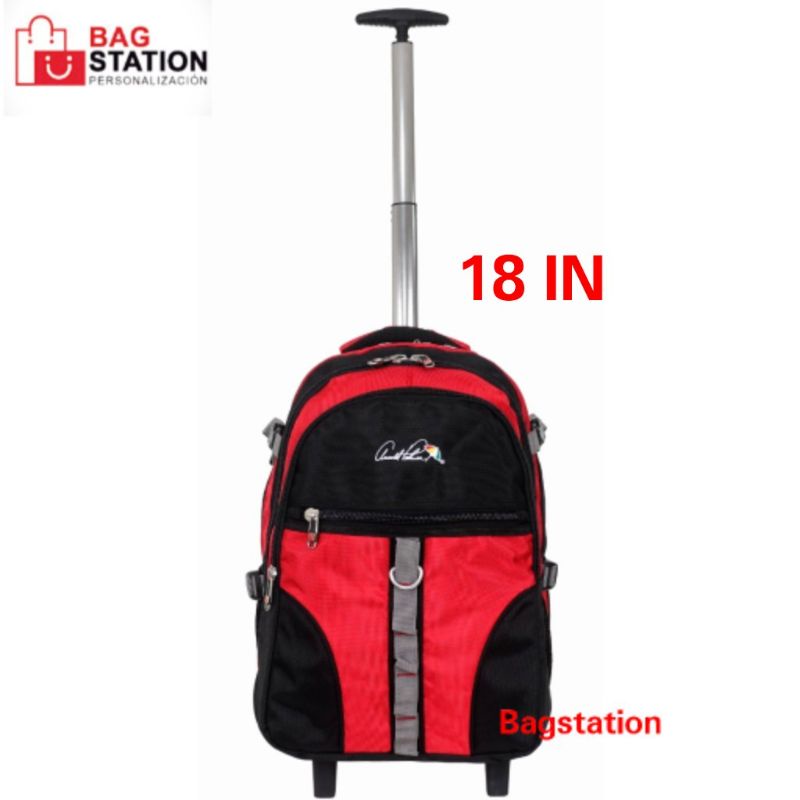 ARNOLD PALMER BACKPACK TROLI TROLLEY 18 IN ORIGINAL TAS CABIN TAS RANSEL LAPTOP MULTIFUNGSI 2 IN 1 KNOCK DOWN