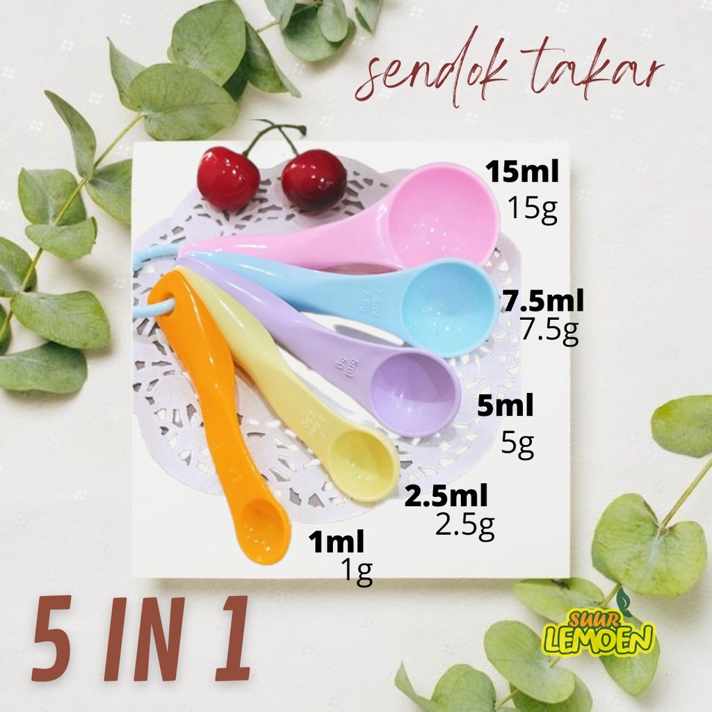 Sendok Takar Sari Lemon