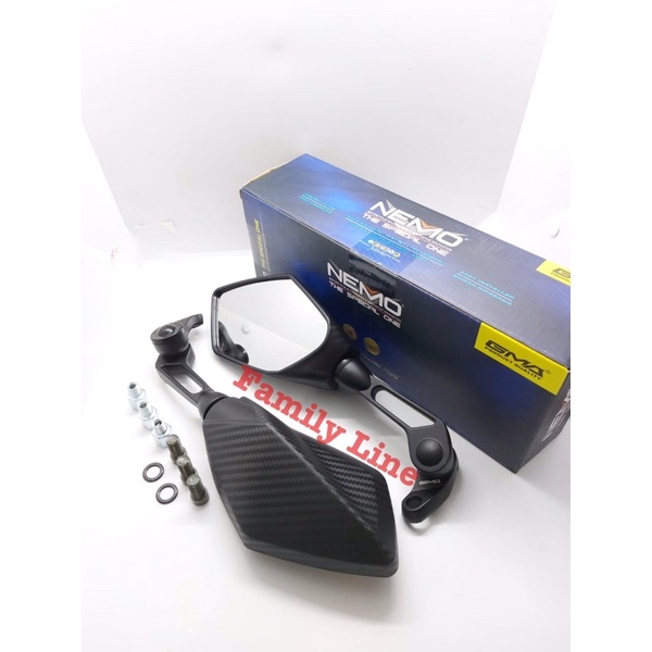 Spion Model Ducati Nemo 1008 Kaca Cembung Mirror Motor UNIVERSAL Vario 160 PCX 160 Xmax Nmax New Pcx 150 Lexi Vixion Satria Fu Vario 125/150 Nemo 1007 / 1008