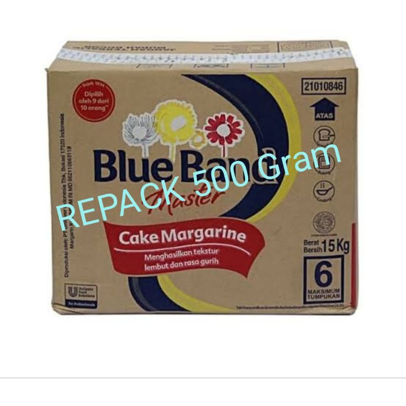 

Mentega Blueband / Margarin 500 gram Mentega Menara Rose Brand Mother Choice