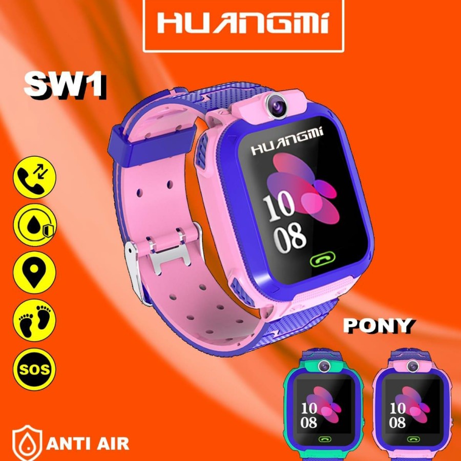 HUANGMI SW1 Smatwatch Jam Tangan Anak Anti Air