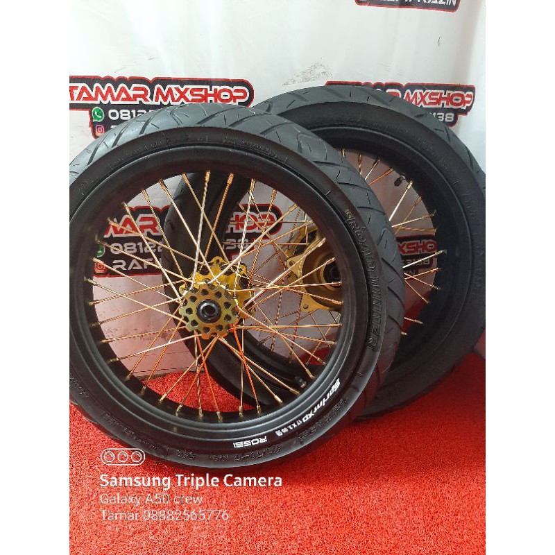 BAN SUPERMOTO CRF MURAH LEBAR 300 350 RODA SUPERMOTO CRF 150