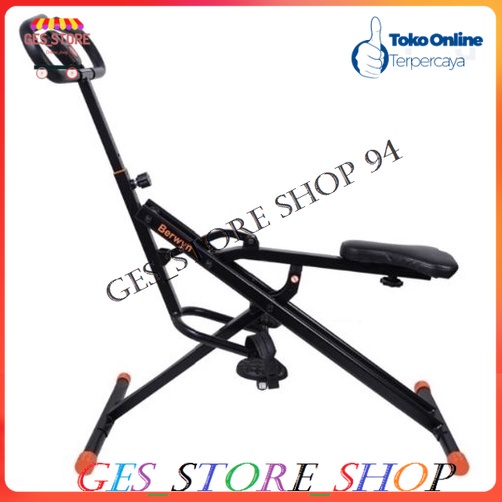 Berwyn Body Crunch Alat fitnes sepeda Fitnes pengencang otot paha dan perut