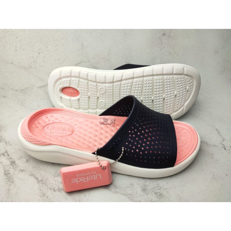 Crocs literide slide unisex /crocs pria wanita / sandal crocs literide / Sendal Pria wanita