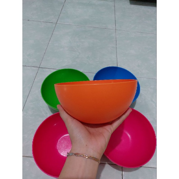 Mangkok Plastik Serbaguna Lion Start Anti Panas Anti Lengket Bahan Tebal ukuran 20cm-other