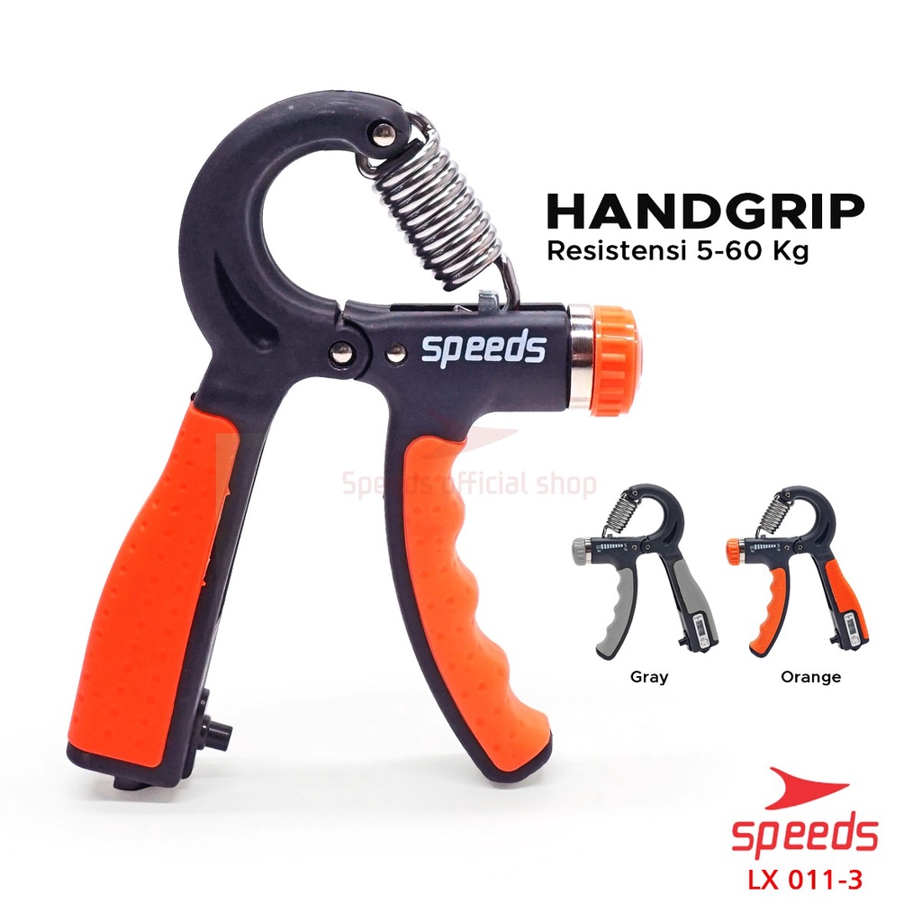 SPEEDS Handgrip Hand Grip 5-60 kg Alat bantu fitness Otot lengan Portable 011-3