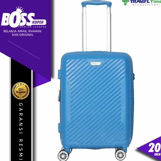Koper Kabin Original Travel Time 20 Inch (Hy817) Bisa Expand, Tsa Lock 5Wsclh203R