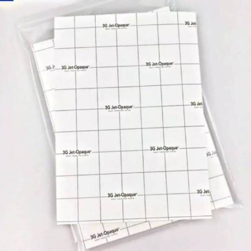 Transfer Paper 3G Jet Opaque A4