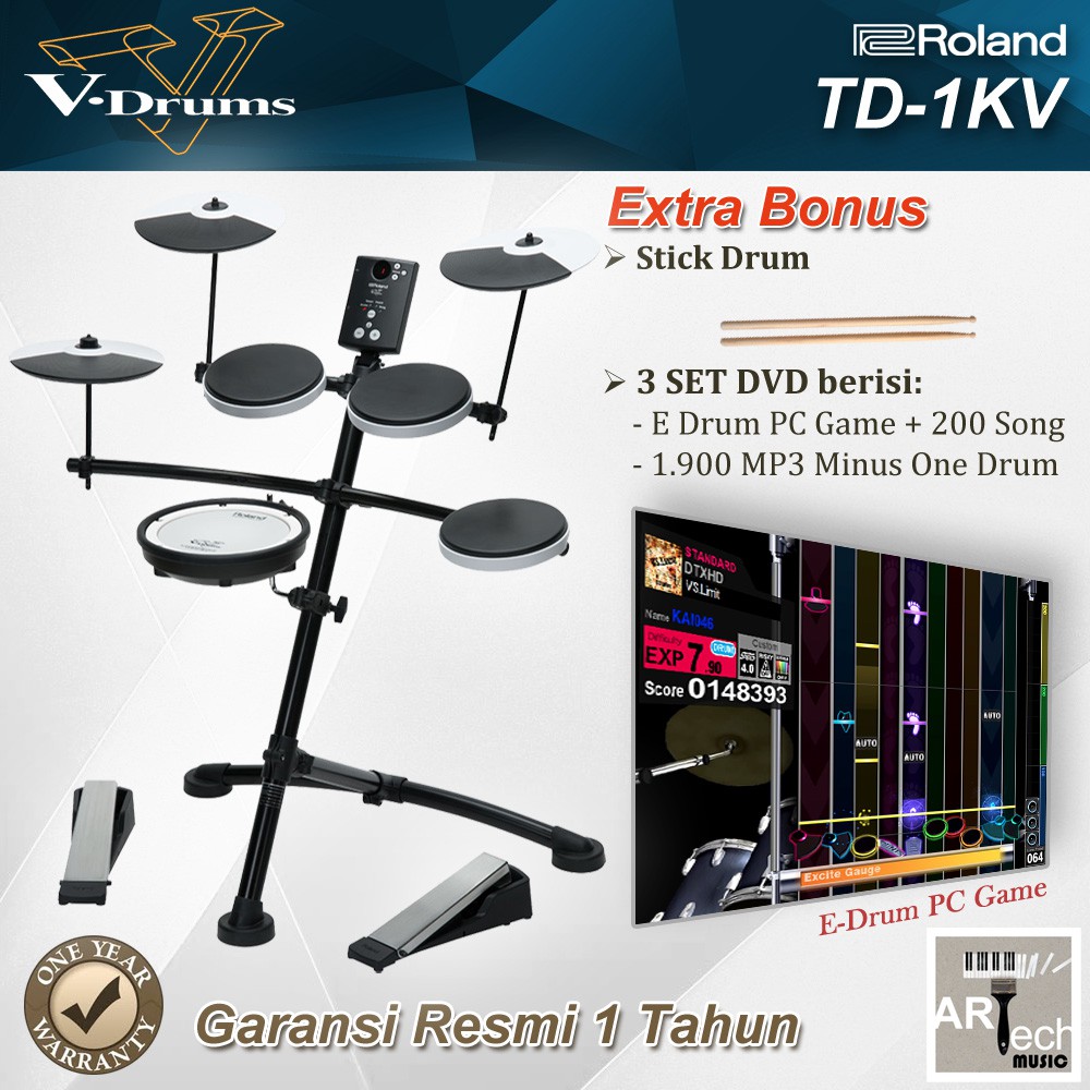 Drum Elektrik Roland TD1KV / TD 1KV / TD1 KV VDrums