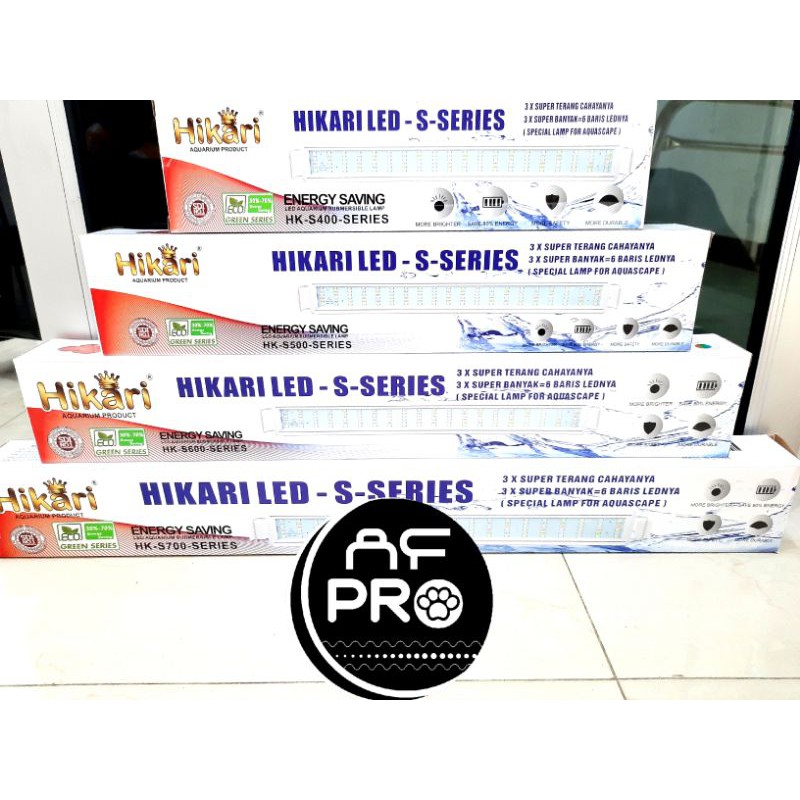 Lampu led aquarium aquascape HIKARI HK S400,500,600,700
