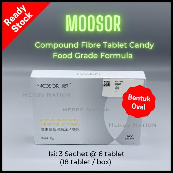 

Moosor Compound Fibre Candy Slimming - Permen Diet Supplemenpelangsing