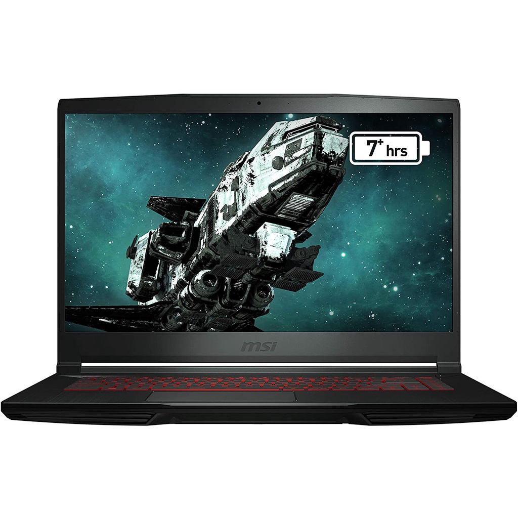 Laptop Gaming MSI GF63 THIN Core i7 11800H 32GB 1TB RTX3050 4GB 15.6&quot; FHD IPS 144Hz Windows 11 Home Terbaru