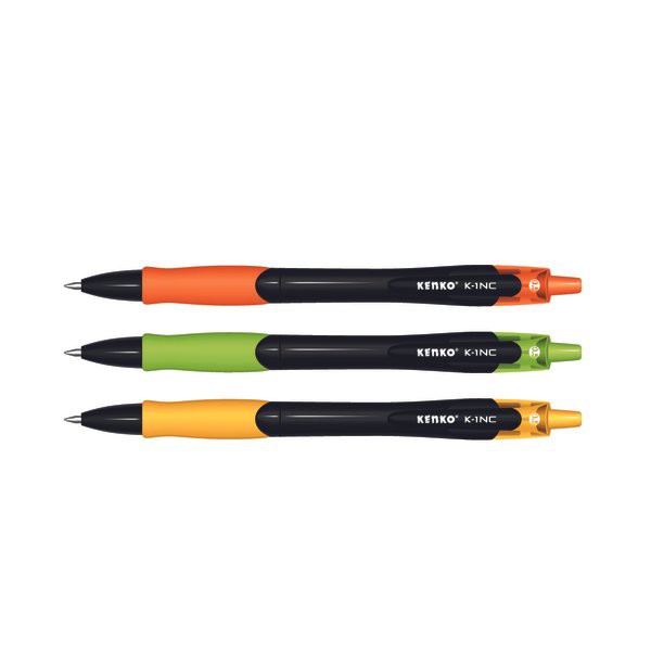 

Pulpen Gel K-1 Neo Color (Tinta Hitam)