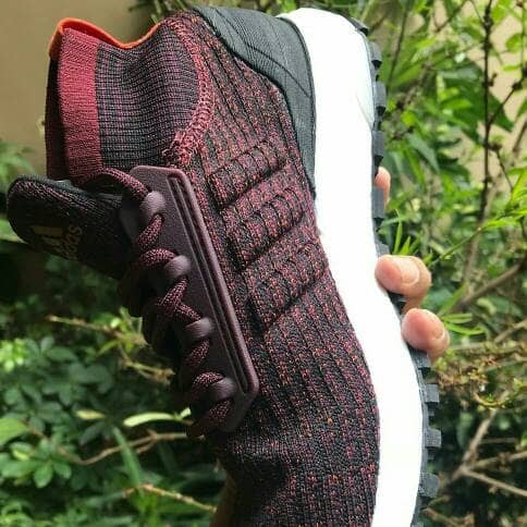 maroon and white adidas ultra boost