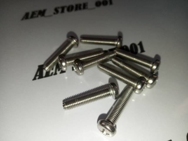 Baut JP M5 X 25 (2,5cm) stainless 304 pan screw