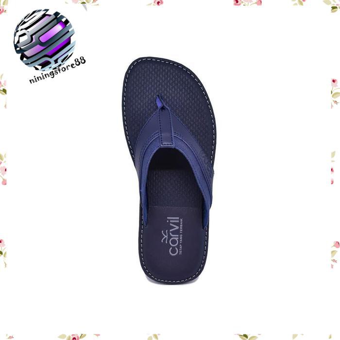 Sandal sendal pria CarvilFREDDO01M Navy DA108