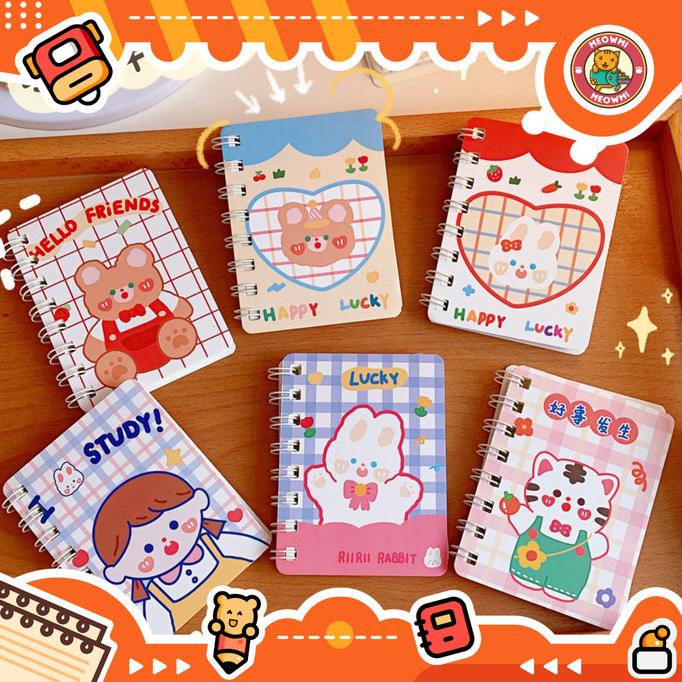 

:0:0:0] Buku Tulis Memo Notebook Catatan Motif Lucu MB0119