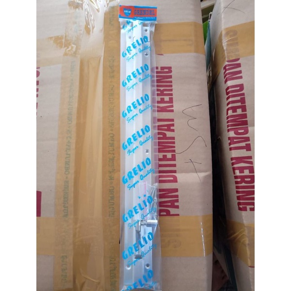 Reparasi Good ( 50 Cm ) Grendel Alumunium Slot Pintu Kupu Tarung Rumah Minimalis Ukuran Panjang