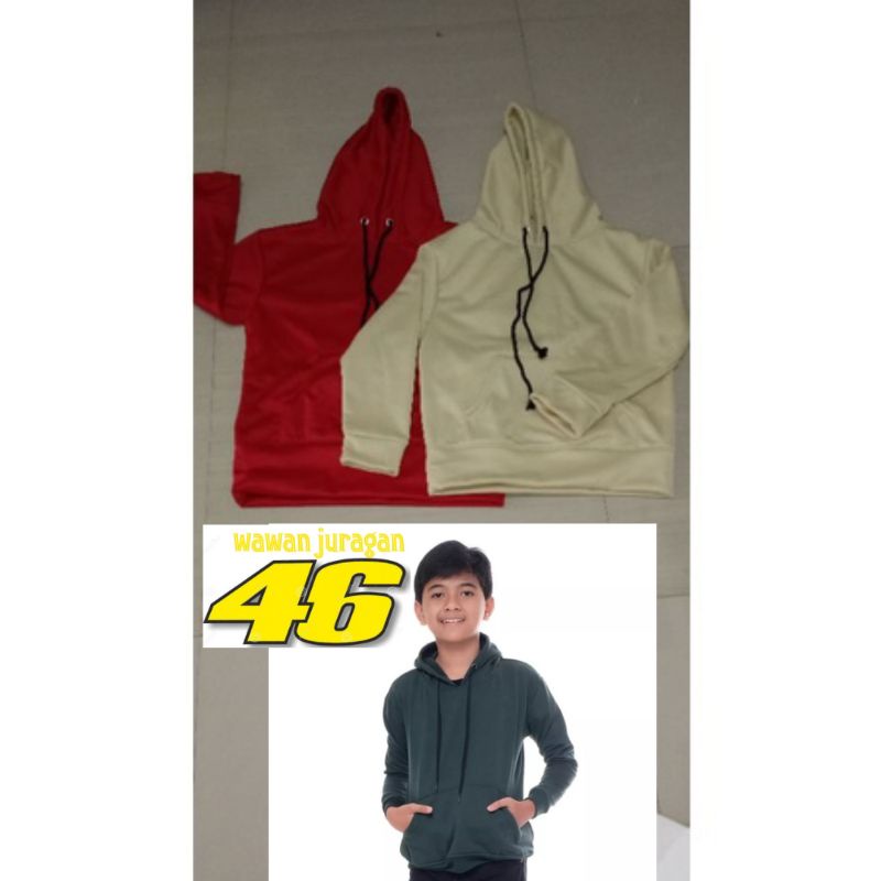 sweater hoodie, jaket anak , sweater anak umur 2 - 5 Tahun