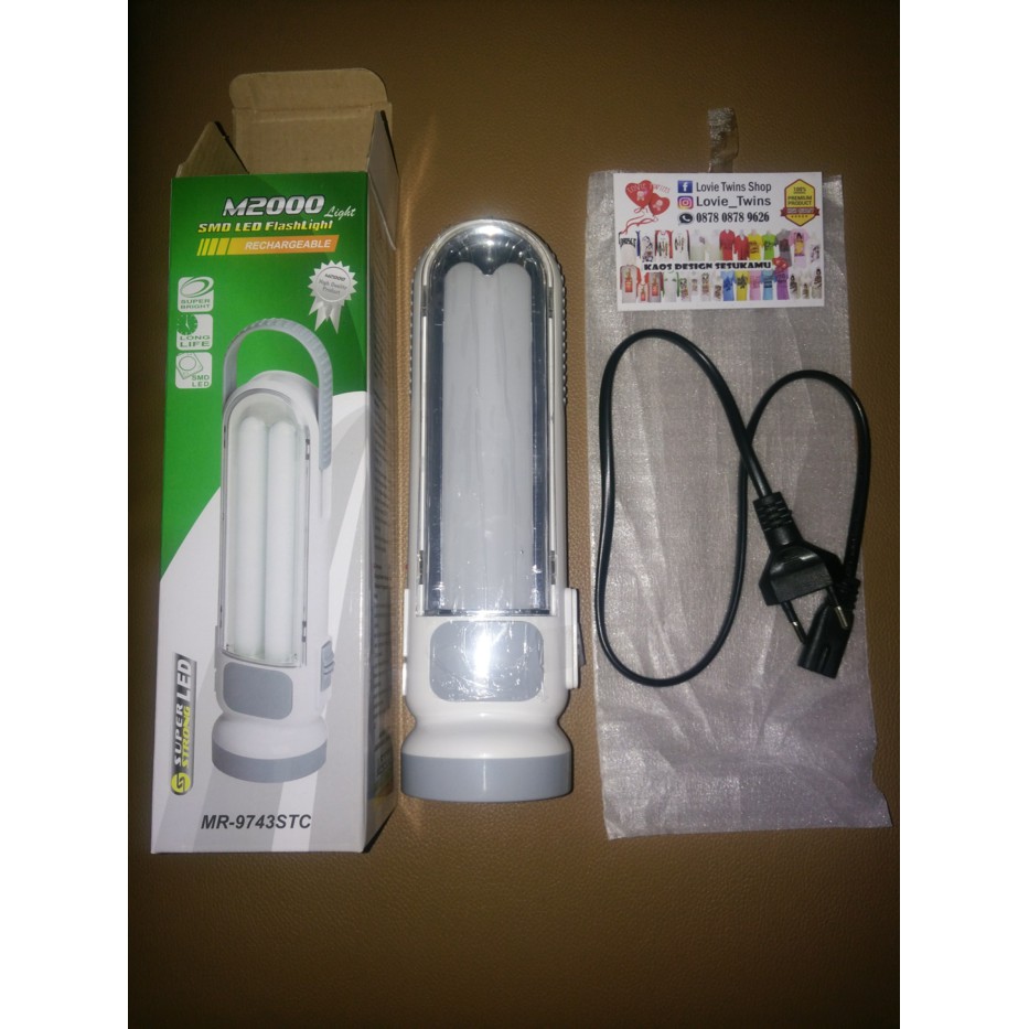 Lampu emergency M2000 LED