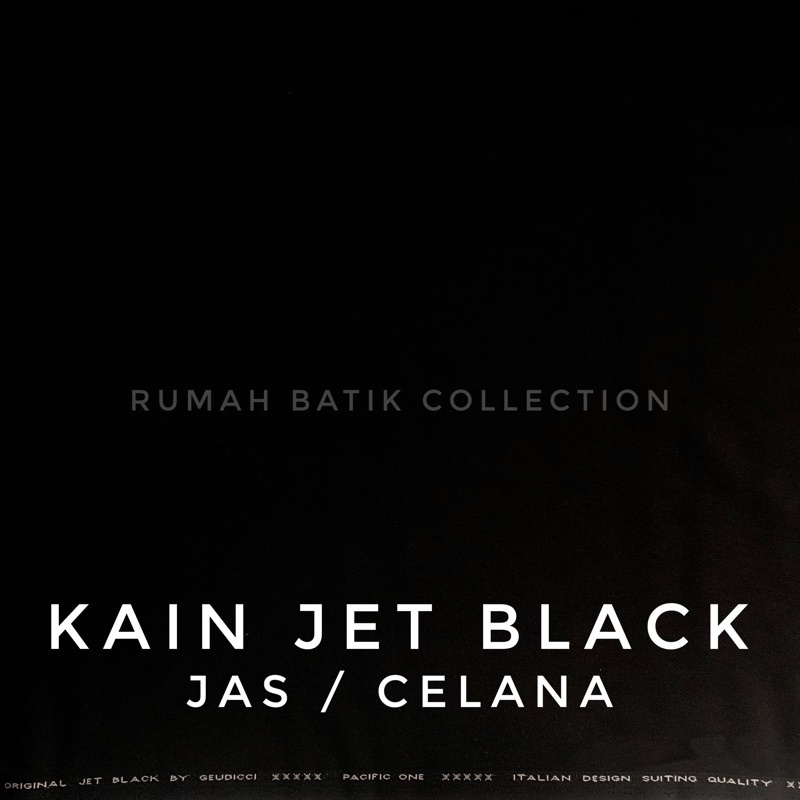 Kain Jas / Kain Celana / Kain Jet Black