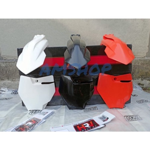 Unik 2ITEM SPAKBOR DEPAN KTM 85 2020 PAPAN NOMER KTM 85 2020 FRONT FENDER KTM 85 2020 NUMBER PLATE K