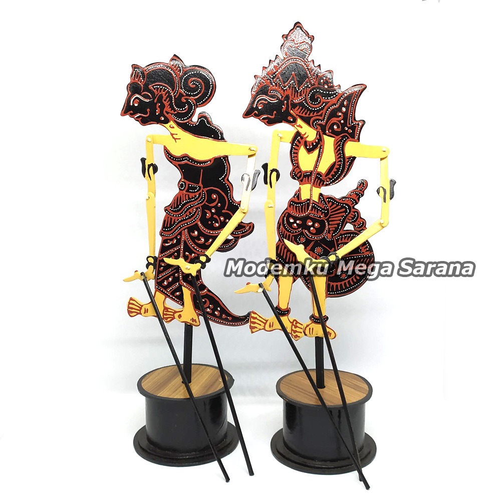 Miniatur Wayang Klitik Wayang Kayu Klithik Rama Shinta T25