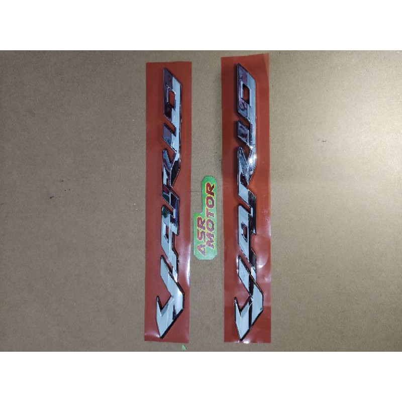 Emblem logo timbul 3d vario 125 150 led lokal 2015 2016 2017 sepasang