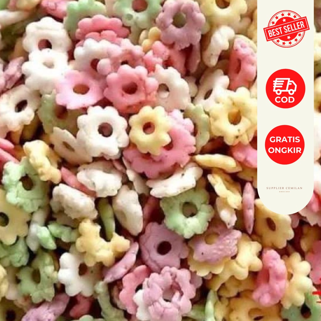 

Ajisan Warna / Sakura Warna/ Kembang Ribut warna 500gr