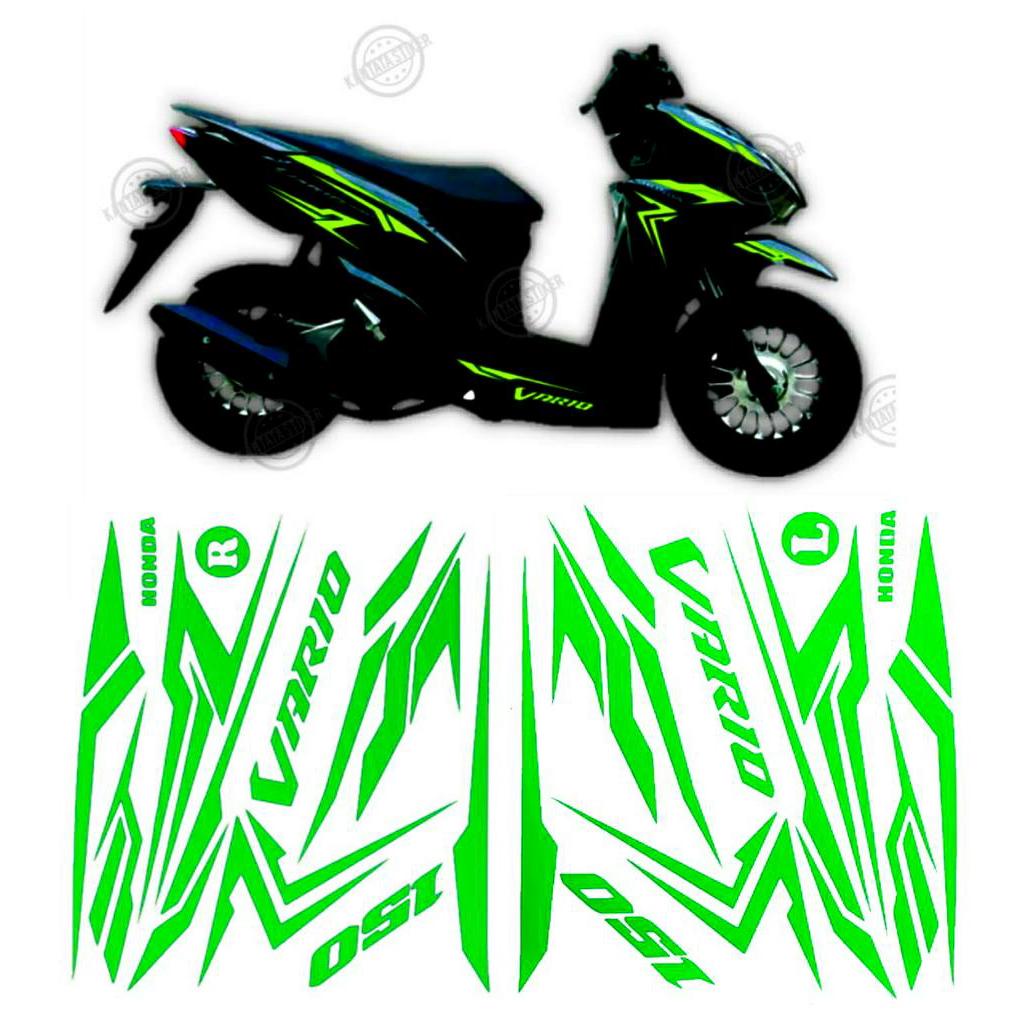 Stiker Lis Motor Honda Vario 150 2019 Variasi Stabilo