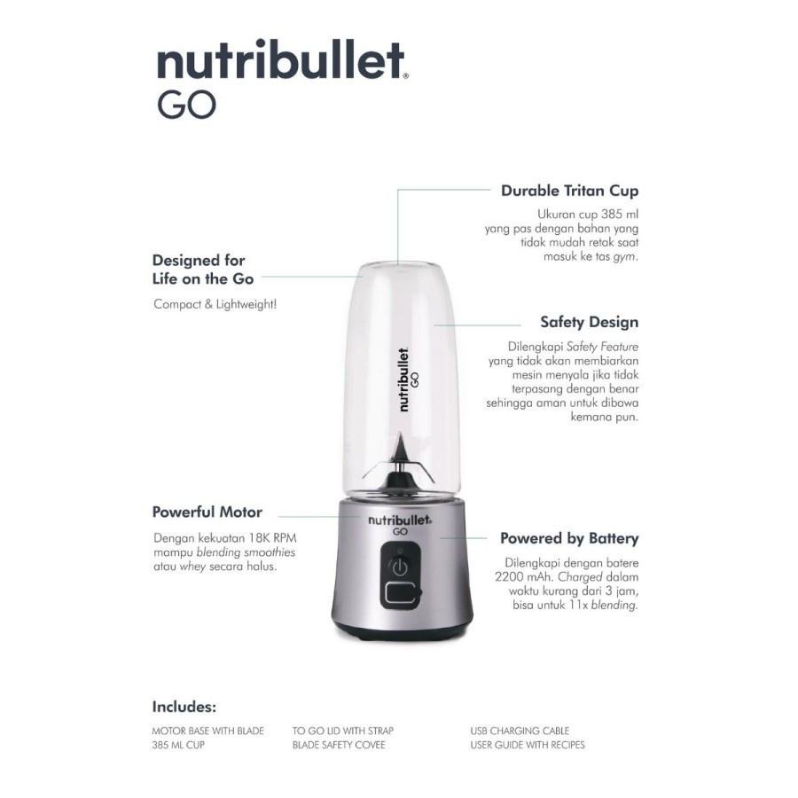 Nutribullet Go Magenta