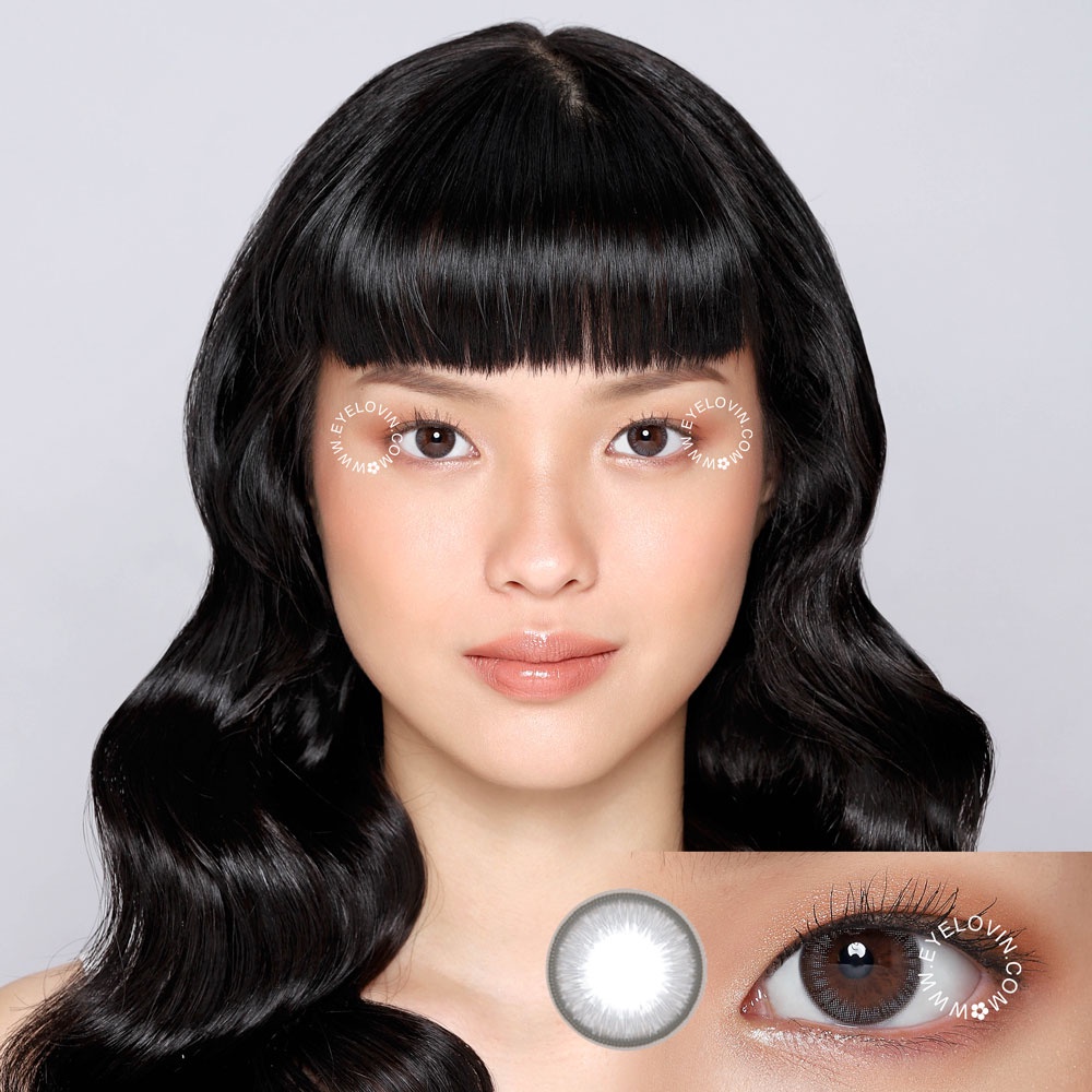 Eyelovin x Patricia Stephanie Softlens Neo Cosmo - Autumn Brown / Grey (Buy 1 Get 1)