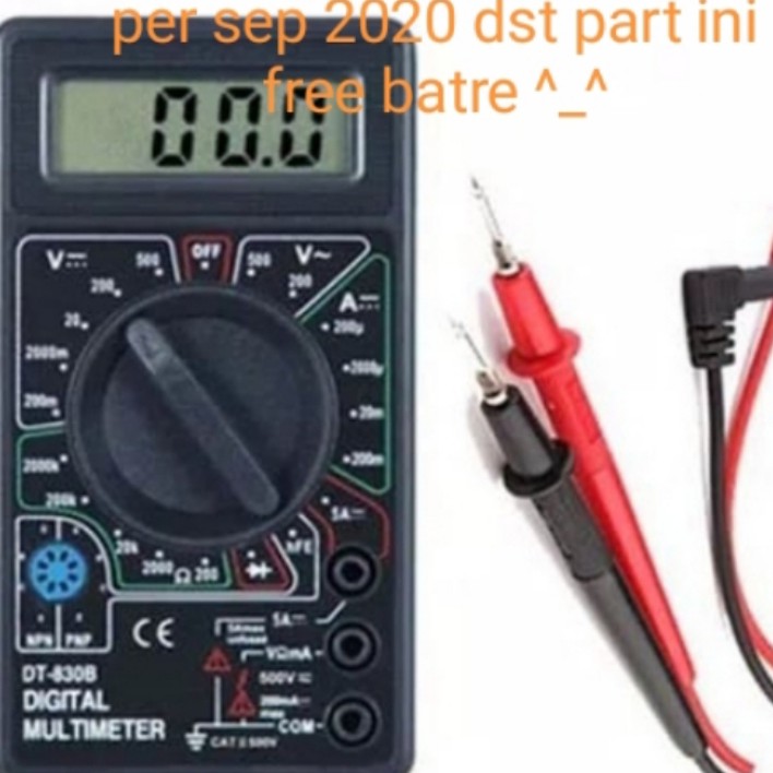 DT830B DT-830B multimeter multitester avo meter | Shopee