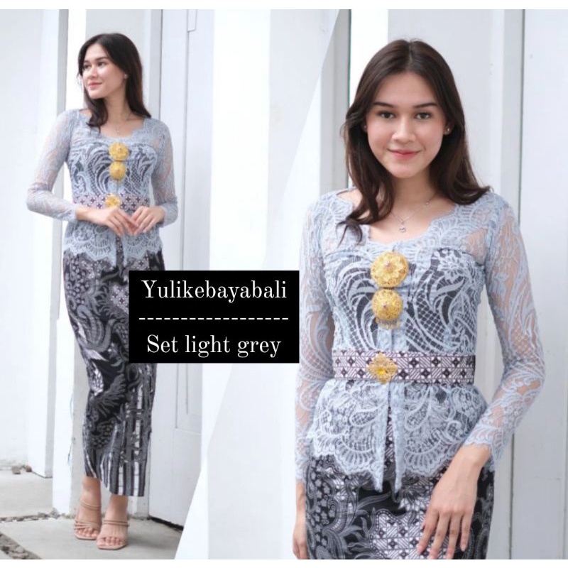 Set Kebaya Bali semi italy model semi sabrina | yuli_kebayabali