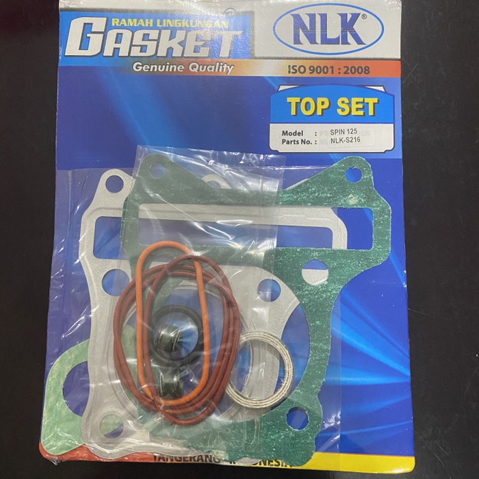 Topset Gasket Cover Head Top Set Paking Packing Suzuki Motor Spin 125 Skywave Sky Wave