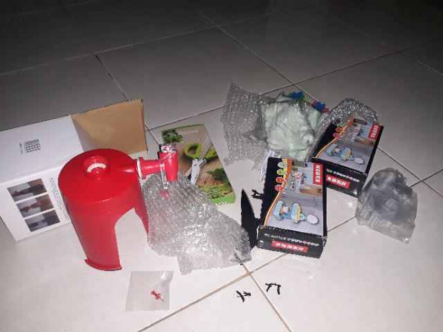 𝙈𝘿® Rak Tempat Sabun Batang Plastik Susun Dinding Kamar Mandi Tanpa Paku 10098