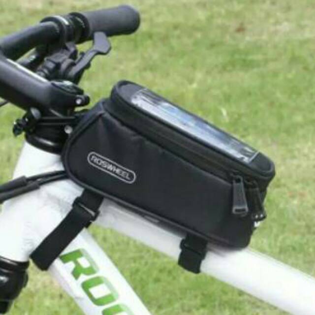 Promo Merdeka Roswheel Tas Sepeda Waterproof untuk Smartphone HP asli Original