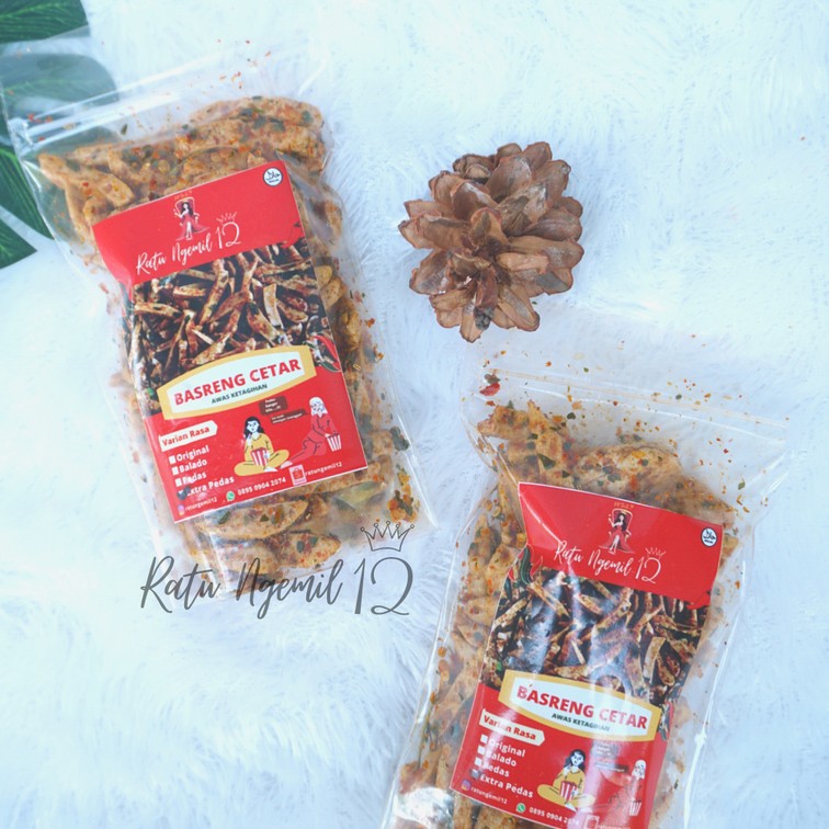 500gr BASRENG CETAR/BASRENG DAUN JERUK/BAKSO GORENG KRIUK-Extra Pedas