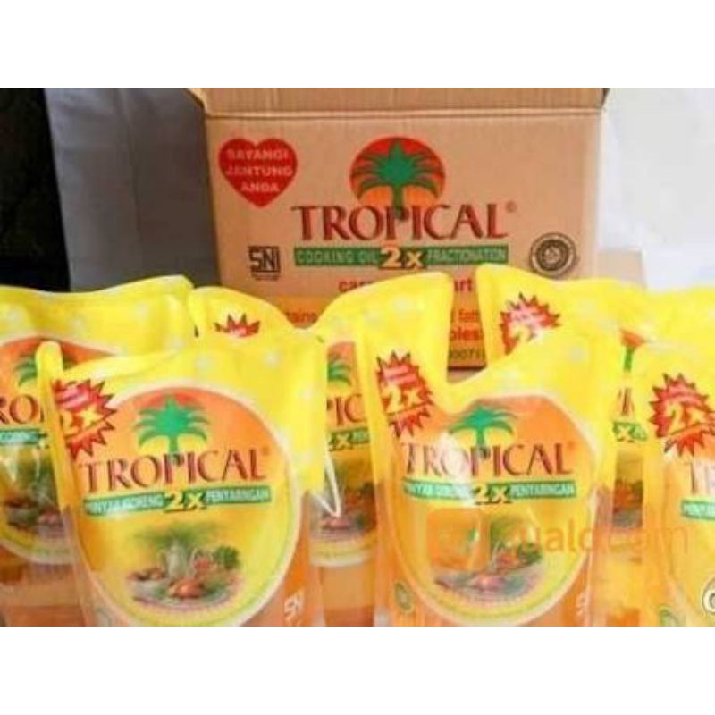 

tropical 2 liter produk bantal