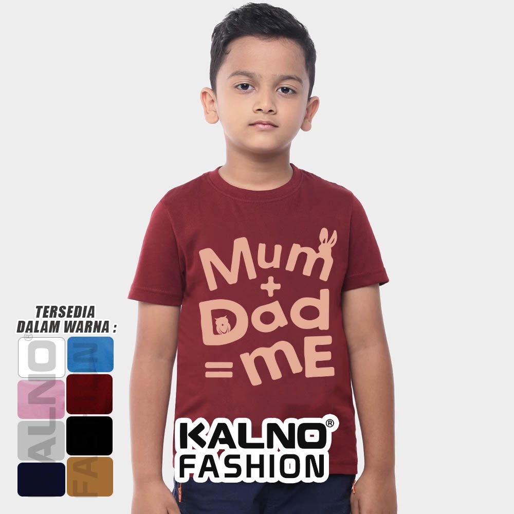 Baju Anak Print Sablon I Love Ayah Bunda IAB818 - Anak Anak Umur 1 - 7 Tahun cowok cewek