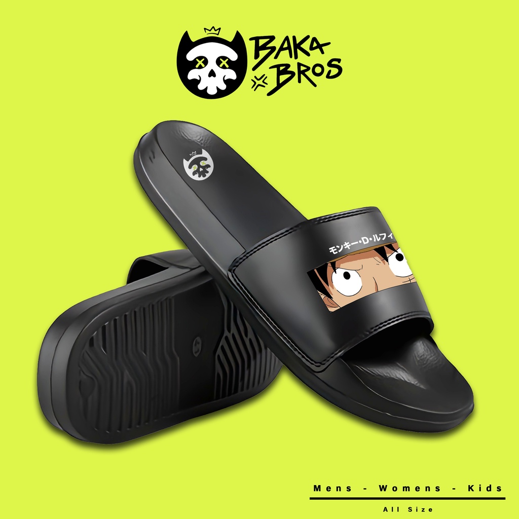 Bakabros Sandal Slide Phylon Anime Onepiece Luffy